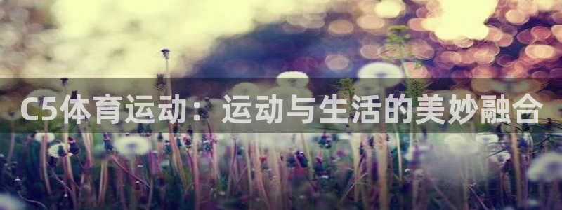 球速体育：C5体育运动：运动与生活的美妙融合